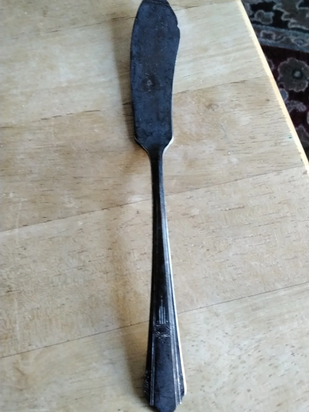 Vintage Silver Plated Cheese Knife - Oneida